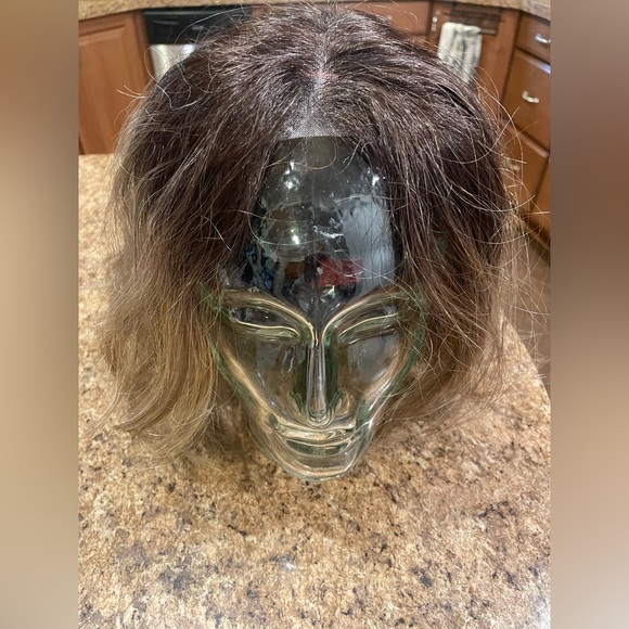 Evanna by Rene of Paris style 2378 Brown to light brown highlights Wig